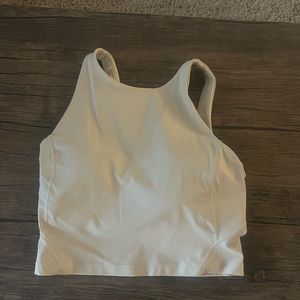 Lululemon Align High Neck Tank Top. Natural Ivory.